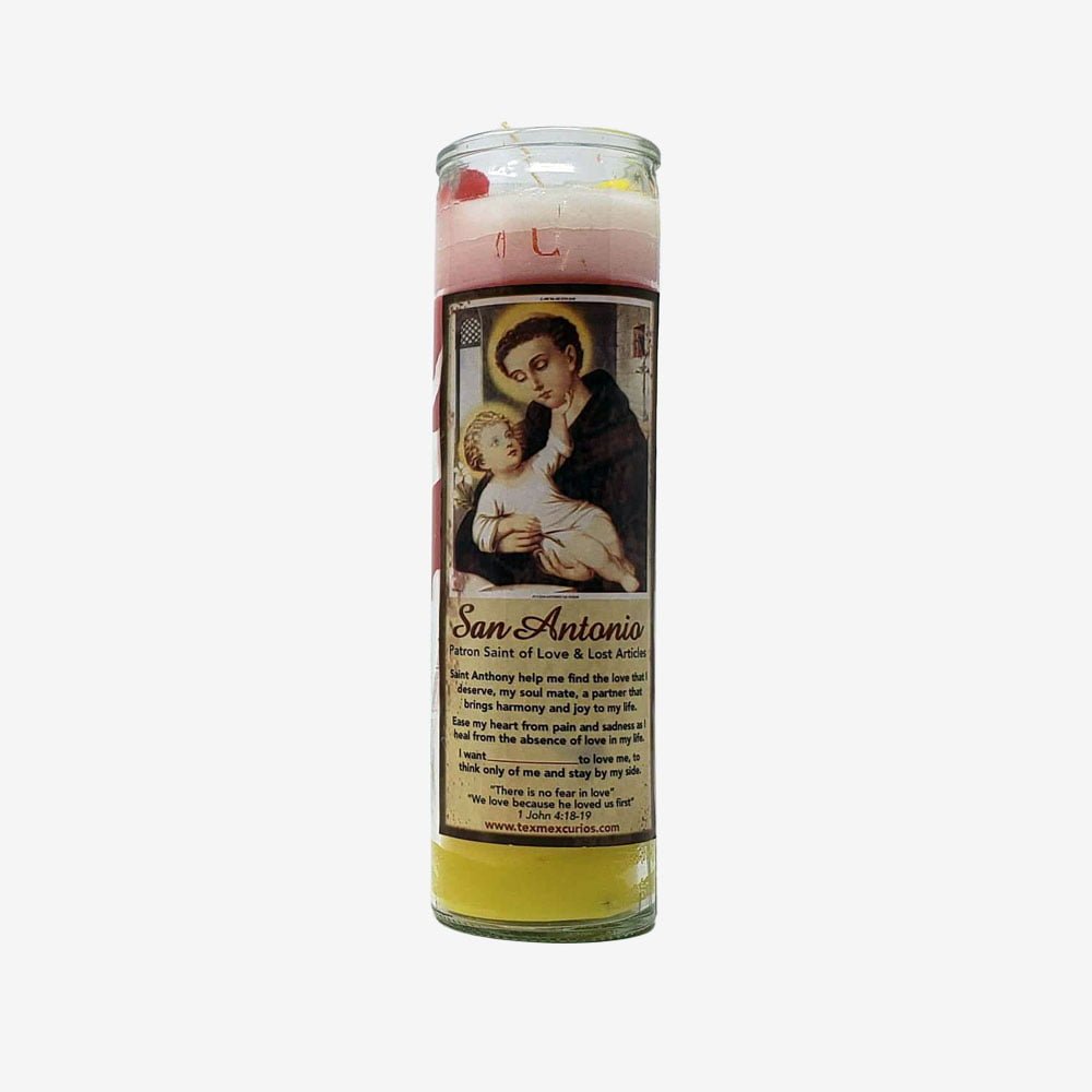 Saint Anthony - San Antonio candle