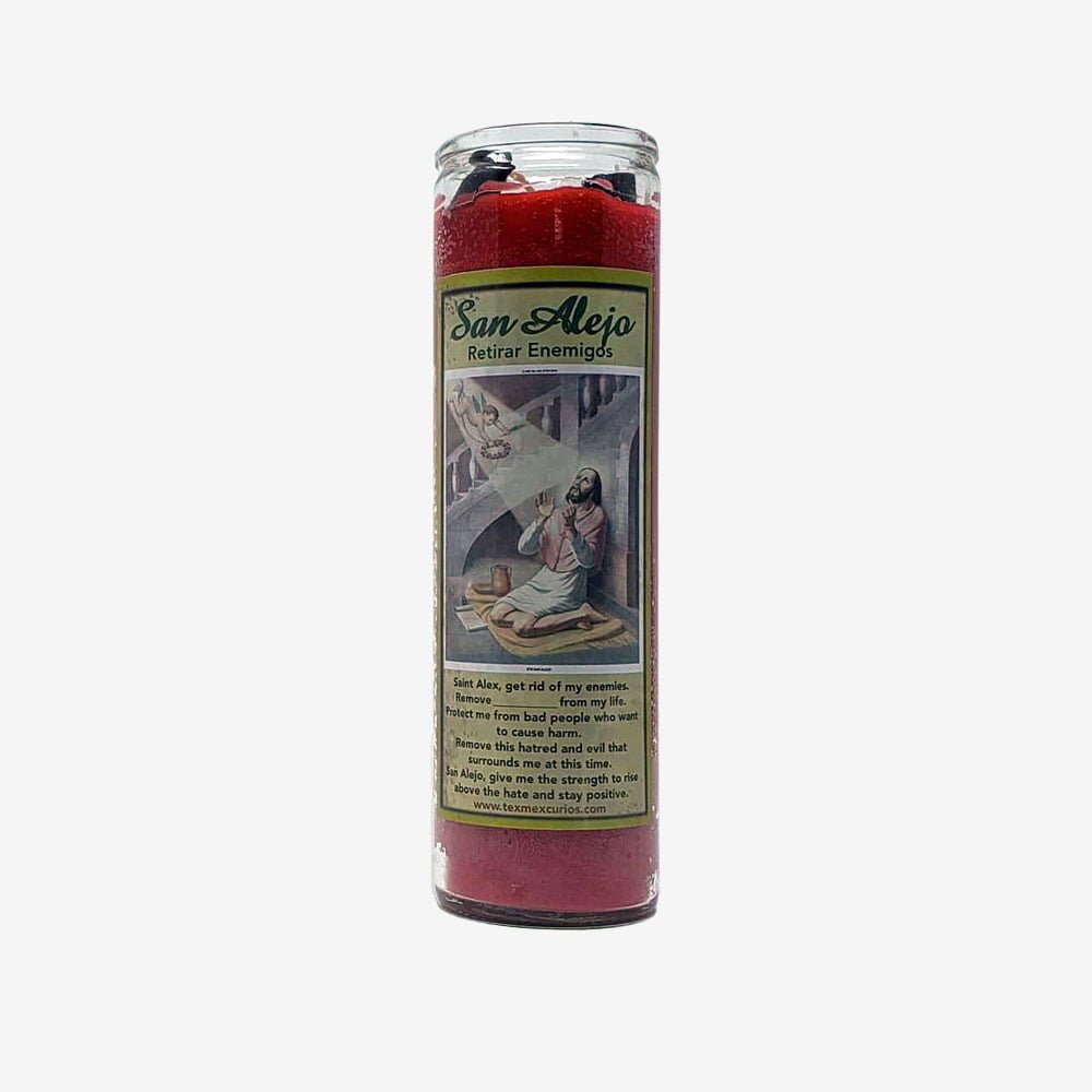 Saint Alex - San Alejo Candle