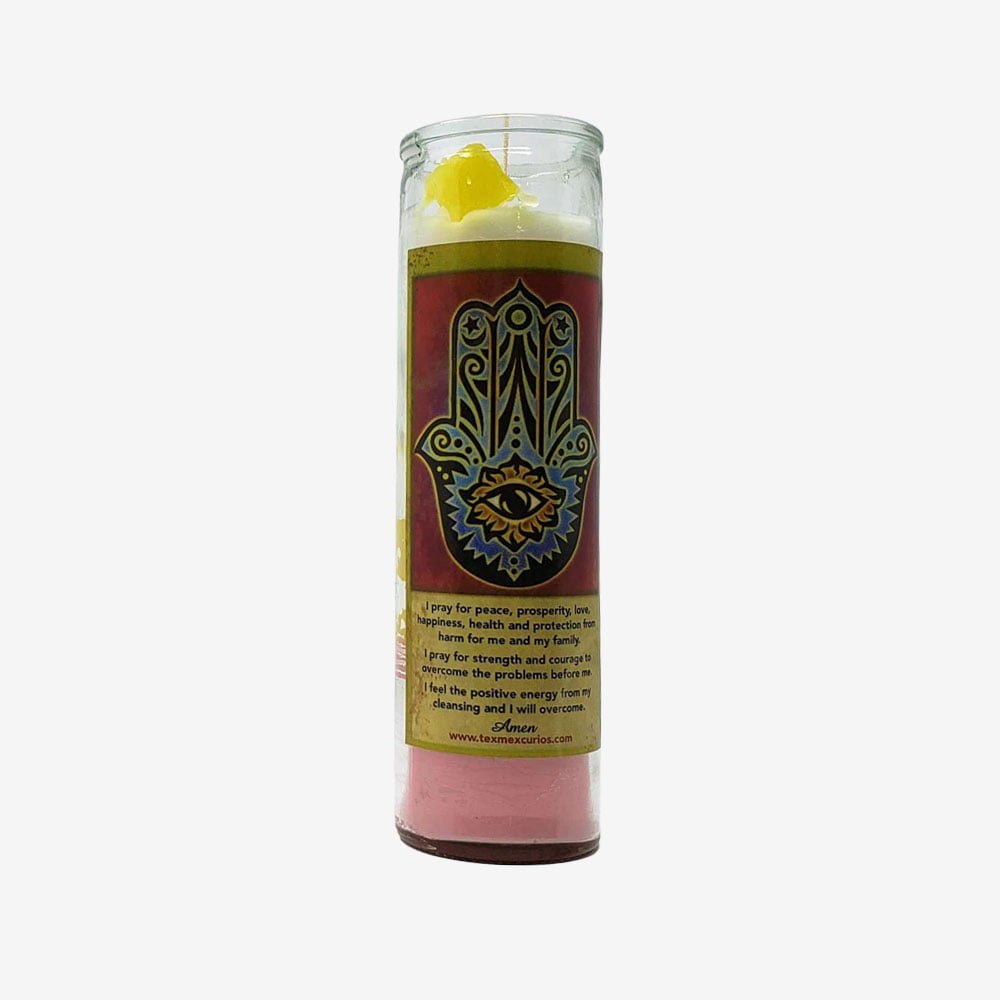 Hamsa Candle