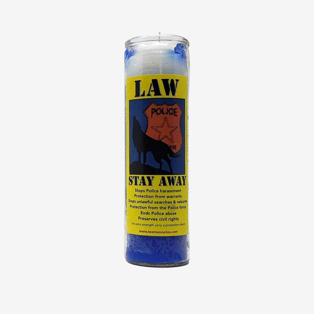 Law Stay Away Candle