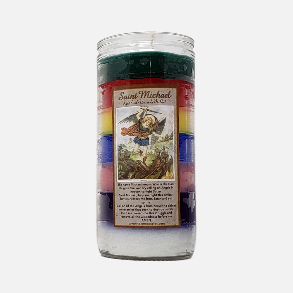 Saint Michael Jumbo Candle