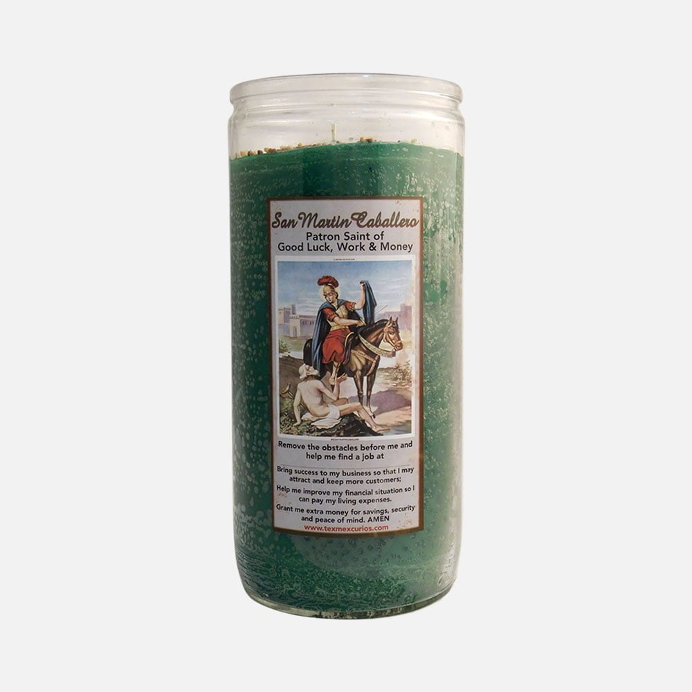 San Martin Caballero Jumbo Candle