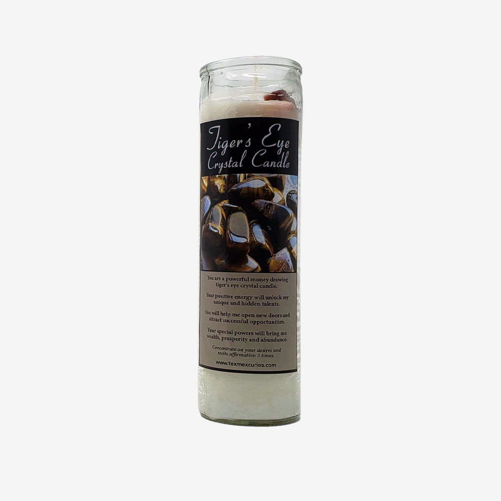 Tigers Eye Candle
