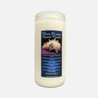 Clear Quartz Jumbo Candle