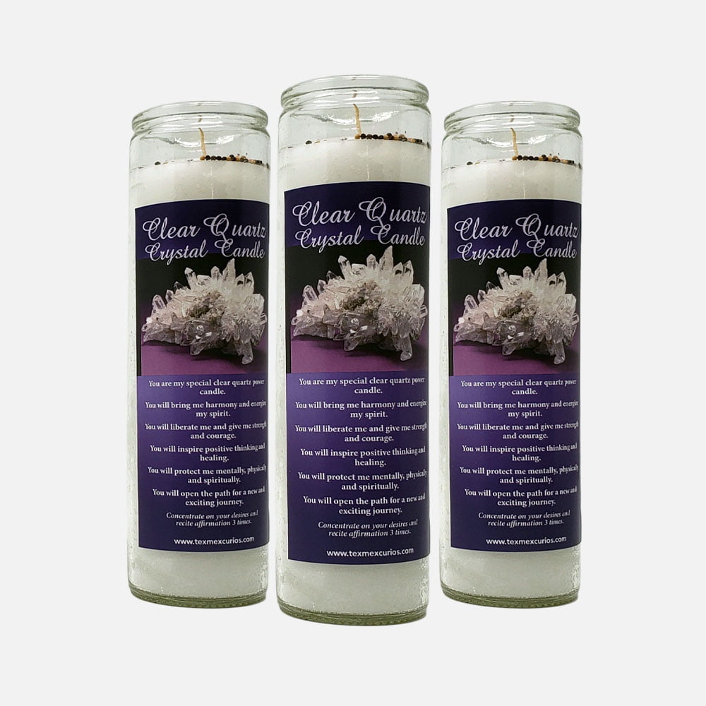 Clear Quartz Candles