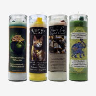 4 Gamblers Candles - Personal Gambling Candle Altar