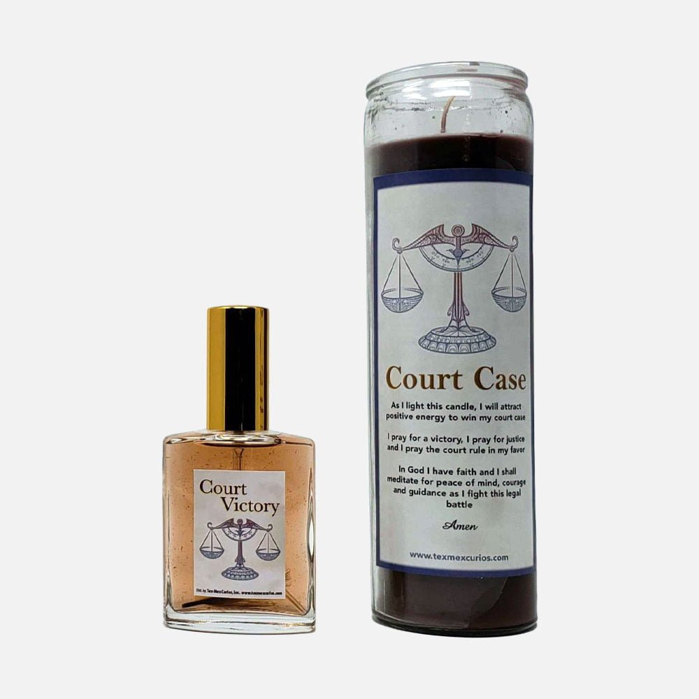 Court Case Spray and Candle Set
