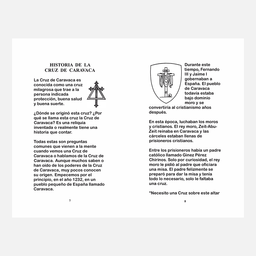 Cruz De Caravaca Versión Moderna Española Libro 7-8