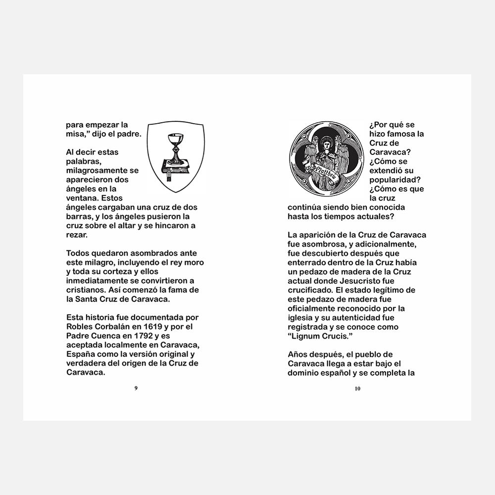 Cruz De Caravaca Versión Moderna Española Libro 9-10