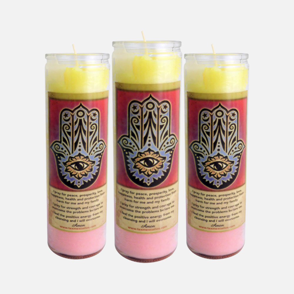 Hamsa Candles