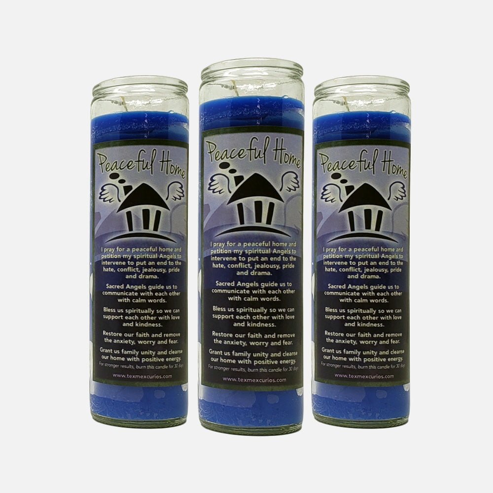 Peaceful home candle
