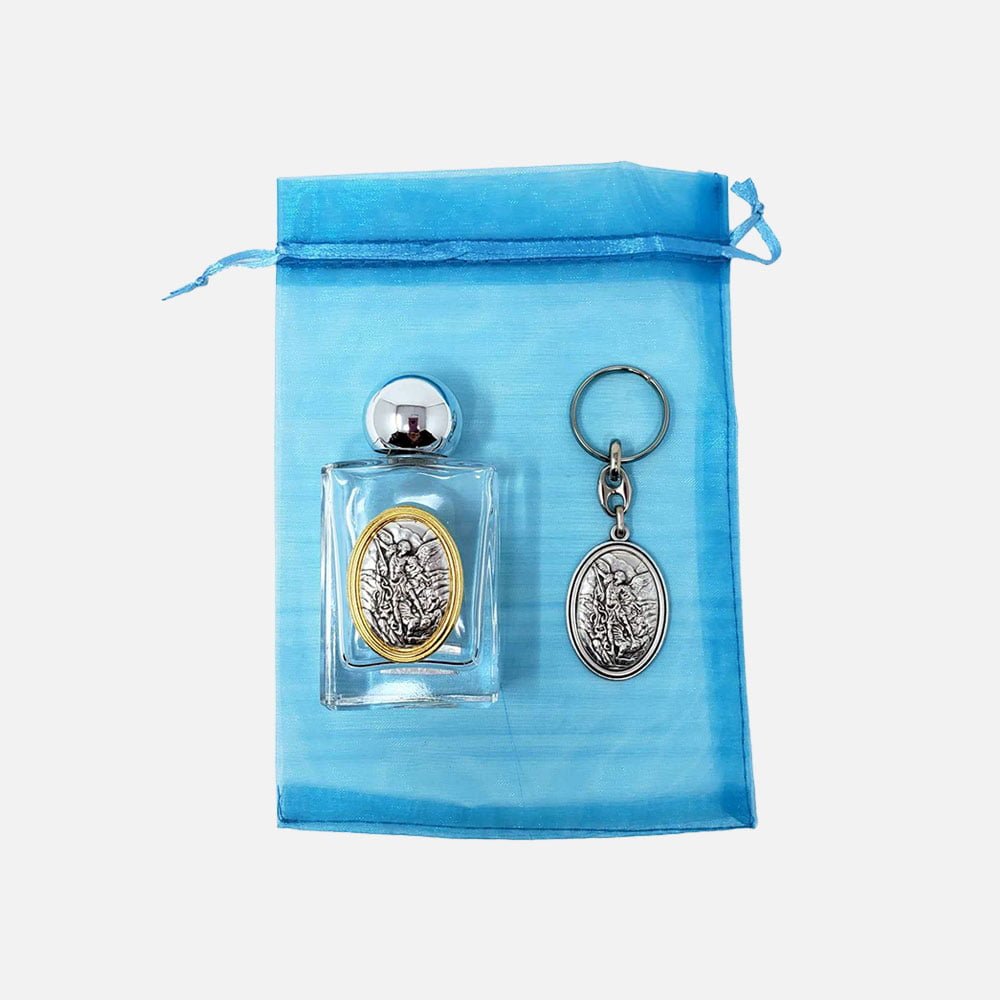 Saint Michael Keychain Set