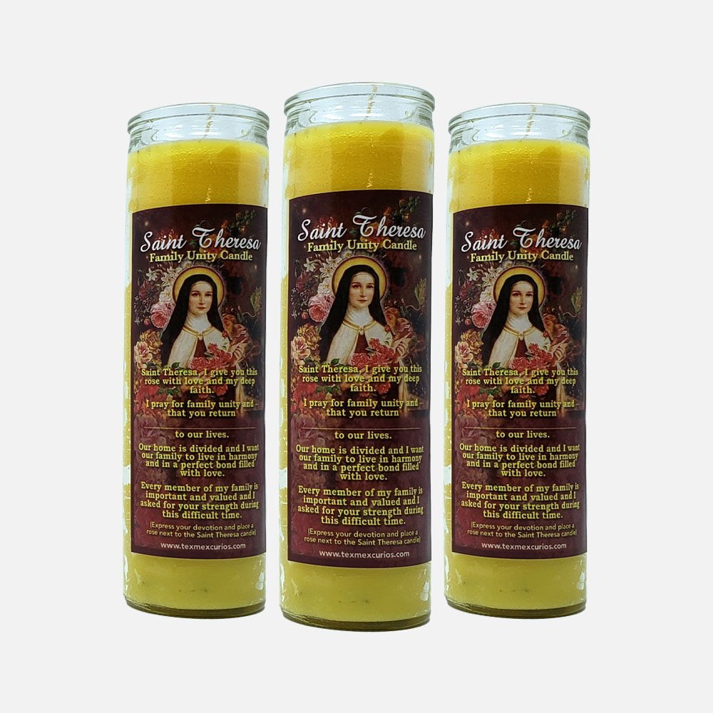 Saint Teresa - Santa Theresa Candles