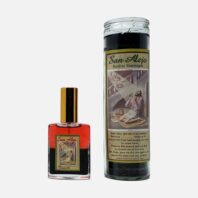 San Alejo Spray and Candle Set