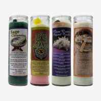 Personal Cleansing Candle Altar - 4 Cleansing Candles