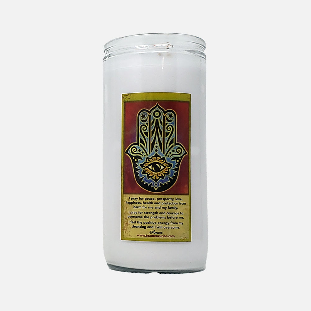 Hamsa Jumbo Candle
