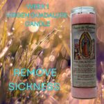 Altar de velas de la buena salud personal semana 1