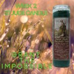 Altar de velas de la buena salud personal semana 2