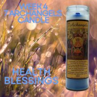 Altar de velas de la buena salud personal semana 4