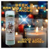 Personal Money Candle Altar week 2 candle