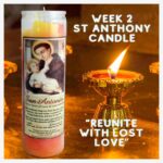 Personal Love Candle Altar week 2 candle
