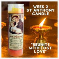 Personal Love Candle Altar week 2 candle