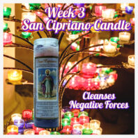 Personal Protection Candle Altar week 3