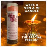Personal Love Candle Altar week 3 candle