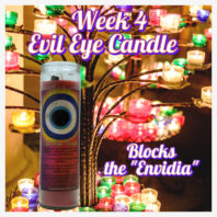 Personal Protection Candle Altar week 4