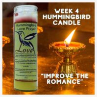 Personal Love Candle Altar week 4 candle