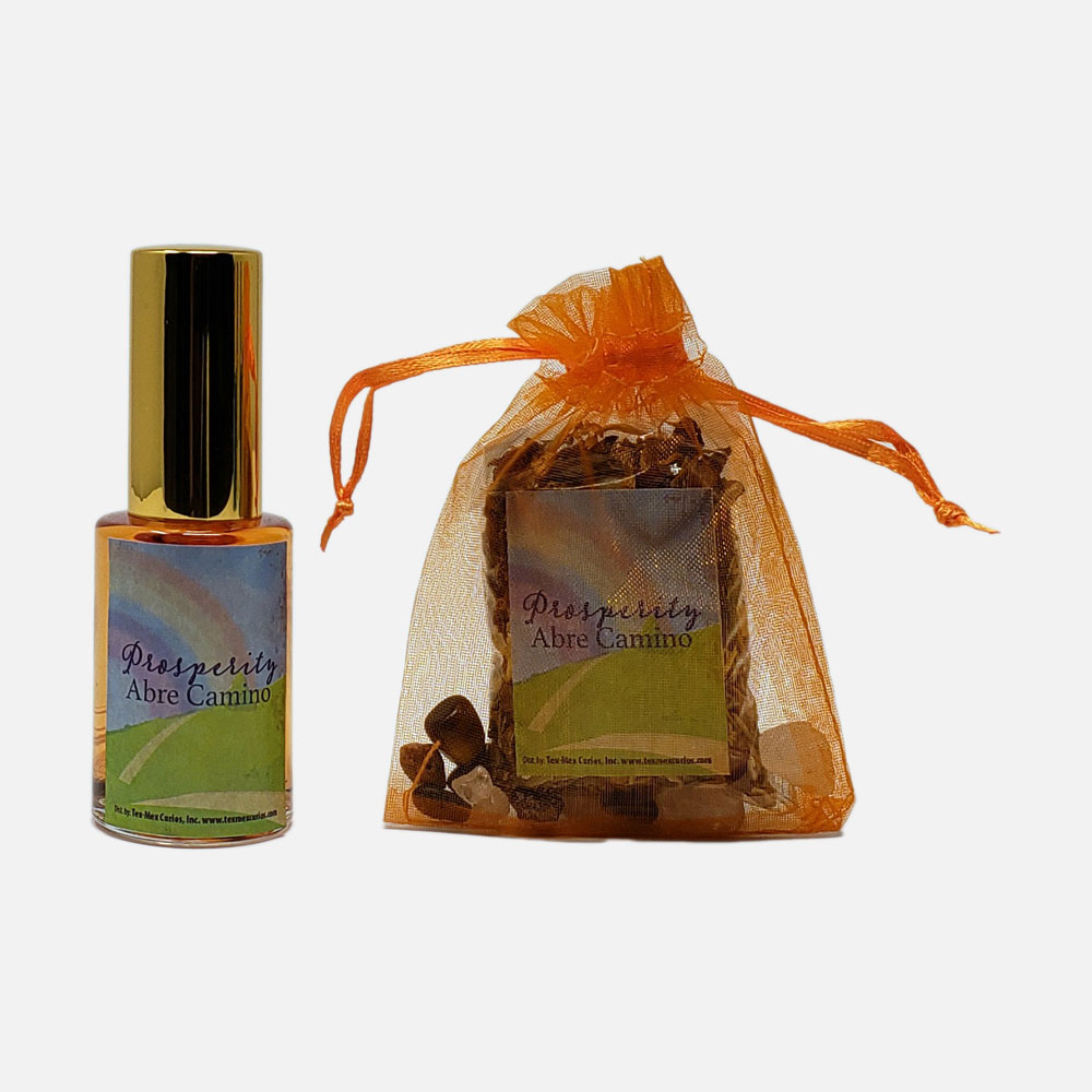 Abre Camino Amulet and Perfume Spray Set