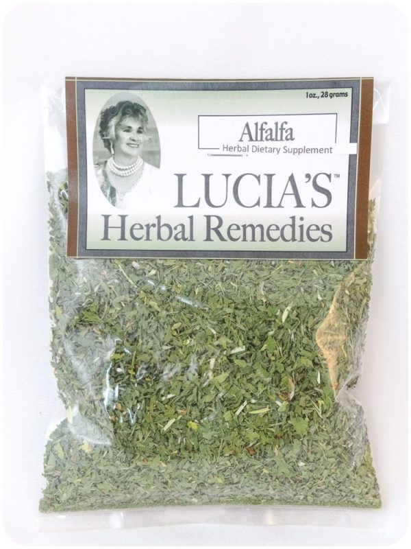 Alfalfa herbal tea