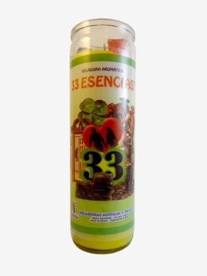 33 Esencias / 33 Essences Triple Strength Candle