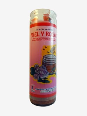 Miel y Rosas / Honey and Roses Triple Strength Candle