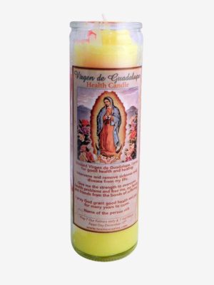 Virgin Guadalupe Candle