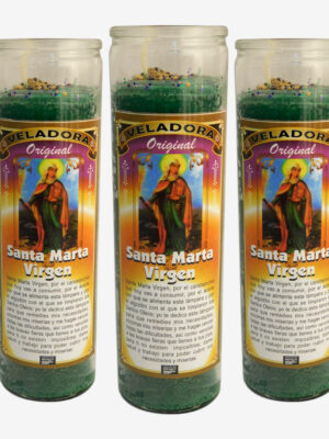 Saint Martha Candle Set