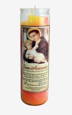 Saint Anthony Candle / San Antonio Candle