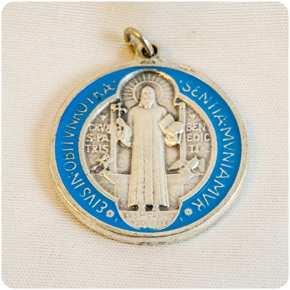 Saint Benedict Silver Coin