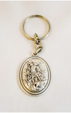 Saint Michael Key Chain