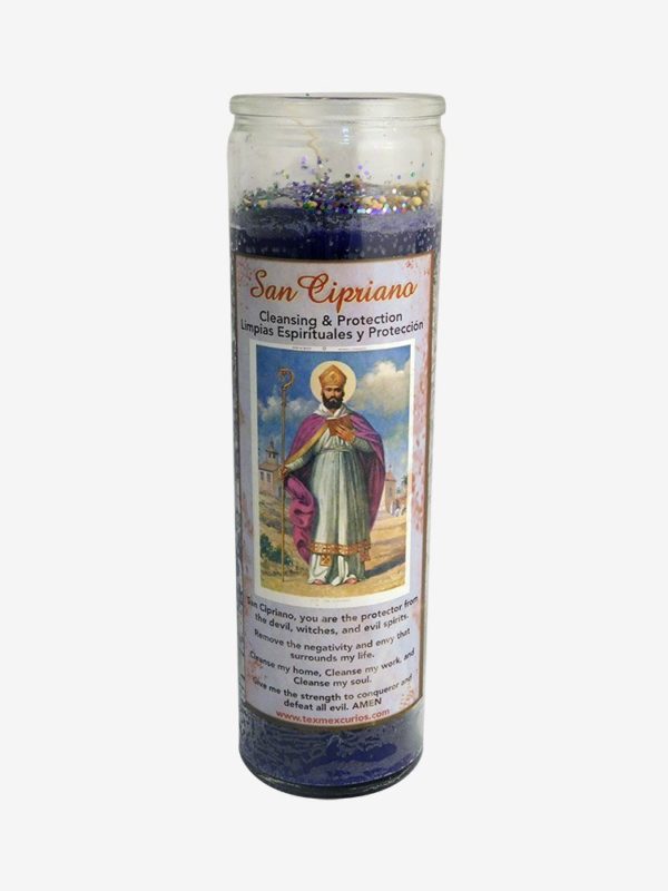 Saint Cyprian Candle