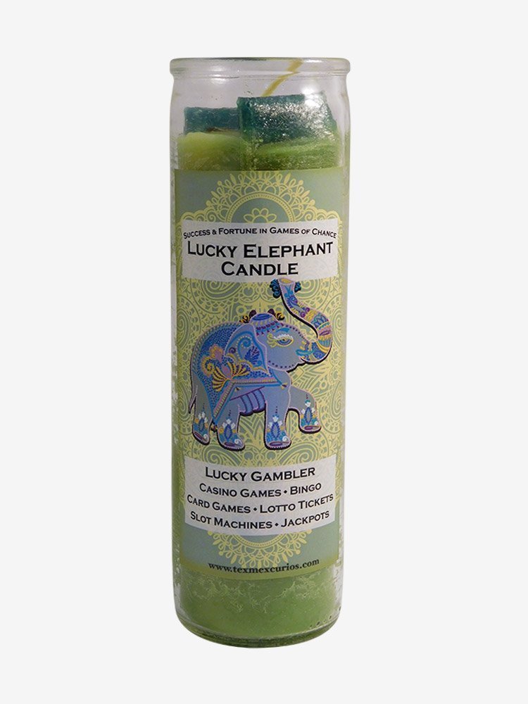 Lucky Elephant / Elefante de Suerte (Triple Strength Candle)