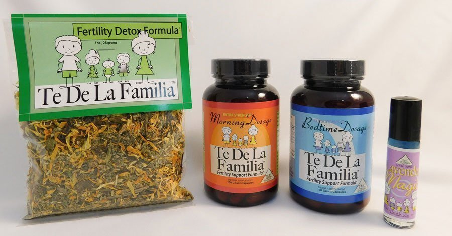 Te de La Familia female fertility herbal capsules program