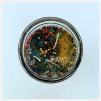 Inner View of Fixed Martin Caballero jumbo 7 colors candle