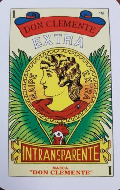 Mexican naipes tarot cards