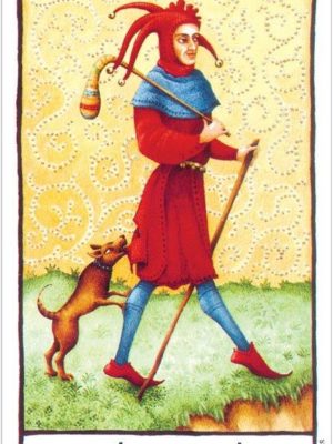 Old English Tarot cards sample