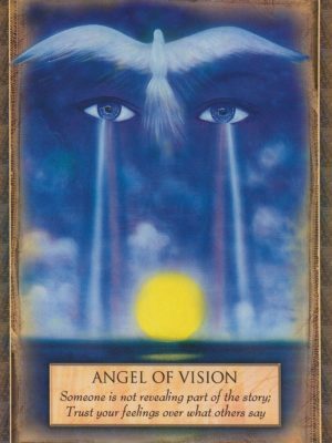 angels gods & goddesses oracle deck sample card