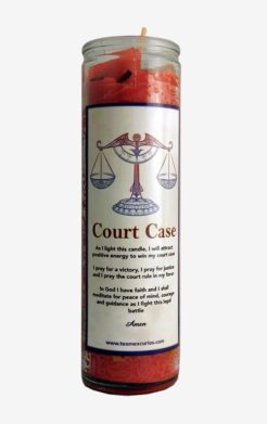 COURT CASE TRIPLE STRENGTH CANDLE