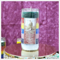 Saint-Jude-7-colors-jumbo-candle-Pink-Background