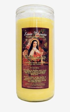 Saint Theresa Jumbo Candle