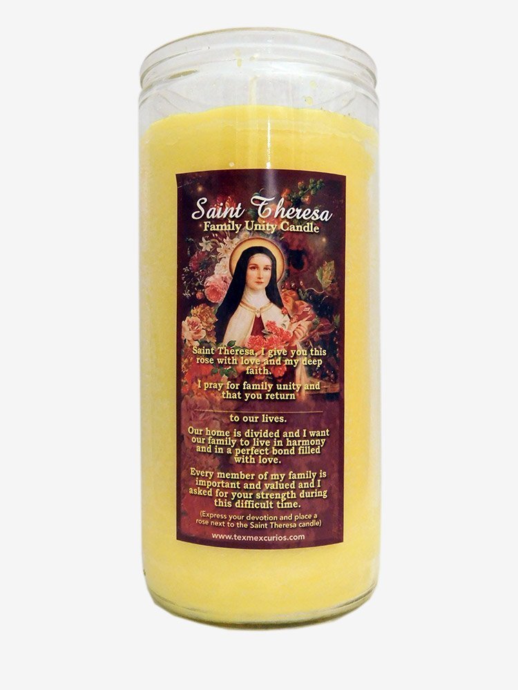 Saint Theresa Jumbo Candle